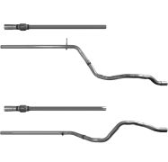 TUYAU D'ÉCHAPPEMENT FIAT 500 1.2i 8v Mot.169A4 (2012-2015)