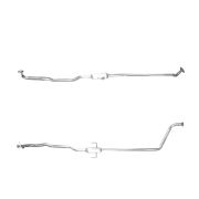 TUYAU D'ÉCHAPPEMENT CITROEN C1 1.0VTi 12v Mot.CFB (Modèle 1 Unique Catalyseur) (2014-2015)