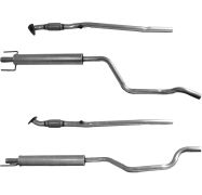 TUYAU D'ÉCHAPPEMENT OPEL Meriva A 1.4i 16v Mot.Z14XEP (2004-2010)