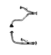 TUYAU D'ÉCHAPPEMENT AUDI 80 2.6i V6 12v Mot.ABC (Manuel) (Side Gauche) (1992-1996)