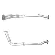 TUYAU D'ÉCHAPPEMENT VOLVO 240 2.0i 8v (Platine Fixe) (1987-1993)