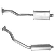 TUYAU D'ÉCHAPPEMENT CITROEN Berlingo 1.9D Mot.WJY (1º Tuyau) (Avec Silencieux) (Depuis Chassis ->09065) (2001-2008)