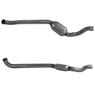 CATALYSEUR MERCEDES ML270 W163 2.7CDi (2º Catalyseur) (Montage avec collier de serrage enveloppant) (2000-2005)