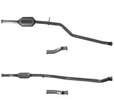 CATALYSEUR CITROEN Berlingo 1.9D Mot.WJY (Depuis Chassis ->09065) Modèle Chassis Long (2001-2008)