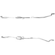 CATALYSEUR OPEL Combo 1.7CDTi Mot.Z17DTH (2º Catalyseur) (2004-2012)