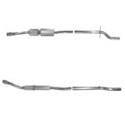 CATALYSEUR CITROEN C5 1.8i 16v Mot.6FZ (Longue 2200mm) (2002-2005)