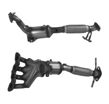 CATALYSEUR FORD Focus 1.4i 16v EURO 4 (Collecteur) (2005-2011)