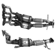 CATALYSEUR FORD Focus 1.6Ti 16v EURO 4 (Double Catalyseur) (Collecteur) (2005-2007)