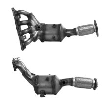 CATALYSEUR FORD Fiesta 1.25i 16v EURO 4 (Collecteur) (2008-2010)