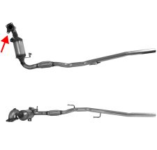 CATALYSEUR SEAT Toledo 1.2TSi 8v Mot.CBZA/ CBZB (2012-2015)