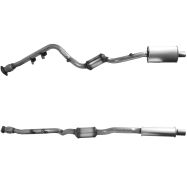 CATALYSEUR BMW 116i E81 1.6i 16v (2º Catalyseur) (2007-2012)