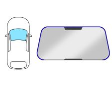 JOINT D'ÉTANCHÉITÉ PARE-BRISE PARE-BRISE BMW Z3 (E36) 1995-2003 COUPÉ / CABRIOLET / AVANT / FORME EN U