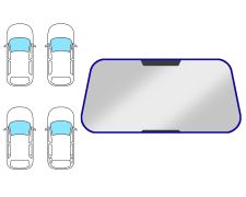 JOINT D'ÉTANCHÉITÉ PARE-BRISE OPEL KADETT E 1984-1991 3/4/5 PORTES / BREAK / CABRIOLET / AVANT / COMPLÈTE