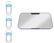 JOINT D'ÉTANCHÉITÉ PARE-BRISE OPEL ASTRA G 1998-2004 3/4/5 PORTES / BREAK / AVANT / INFÉRIEUR
