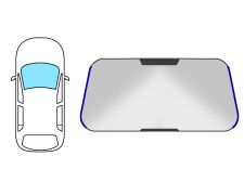 JOINT D'ÉTANCHÉITÉ PARE-BRISE OPEL VECTRA B 1995-2002 4/5 PORTES / BREAK / AVANT / GAUCHE+DROIT