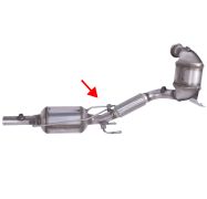 FILTRE À PARTICULES SEAT Toledo 1.6TDi Mot.CAYB/ CAYC (Catalyseur+FAP) FAP (2012-2015)