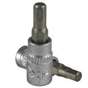 TÊTE POUR MANCHE TOURNEVIS HEX 4MM