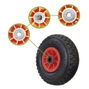 ROUE PLASTIQUE3.00-4 (260X85)POUR REF. 52202