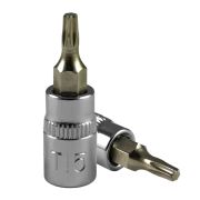 TÊTE POUR MANCHE TOURNEVIS (TX)  9MM, CHROME