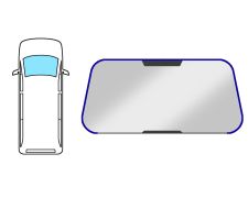 JOINT D'ÉTANCHÉITÉ PARE-BRISE NISSAN INTERSTAR 2002-2003 AVANT / FORME EN U