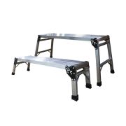 JEU DE 2 PLATE-FORME DE TRAVAIL EN ALUMINIUM