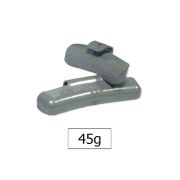 MASSE D'EQUILIBRAGE EN ZINC 45G JANTE FRA.