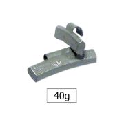 MASSE D'EQUILIBRAGE EN ZINC 45G JANTE ALLIAGE