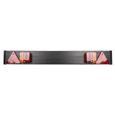 RAMPE D'ECLAIRAGE REMORQUE - CATARÉFLECTS TRIANGULAIRES - 1.100MM X 140MM