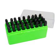 COFFRET LETTRES ET NUMÉROS A FRAPPER 5MM