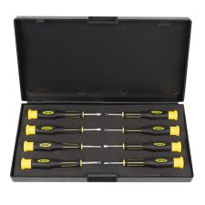 JEU DE 8 TOURNEVIS DE PRECISION COURTES