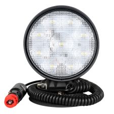 PROJECTEUR DE TRAVAIL LED, ROND, LUMIÈRE DIFFUSE, BASE MAGNETIQUE