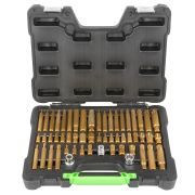 COFFRET D’EMBOUTS DE VISSAGE 55 PIÈCES HEAVY DUTY