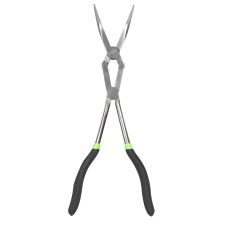 PINCES EXTRA LONGUES SYSTÈME CISEAUX-COURBÉ 45°