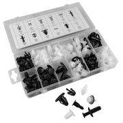 COFFRET CLIPS EN PLASTIQUE MITSUBISHI 132 CLIPS