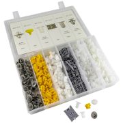 COFFRET CLIPS EN PLASTIQUE DACIA / RENAULT 300 CLIPS