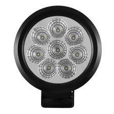 LANTERNE DE TRAVAIL DE 8 LEDS 80W RONDE LUMIÈRE DIFFUSE