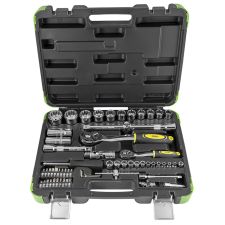 COFFRET D'OUTILS AVEC DOUILLES SPLINE 60 PIÈCES - CHROME