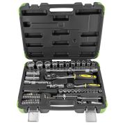 COFFRET D'OUTILS DE 61 PIÈCES DOUILLES SPLINE DE 1/4