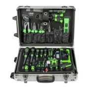 COFFRET D'OUTILS ALUMINUM 159 PIÈCES