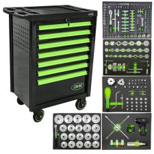 CHARIOT À OUTILS 7 TIROIRS - SPÉCIAL ENTRETIEN - VERT