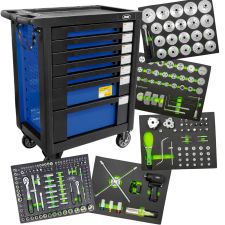 CHARIOT À OUTILS 7 TIROIRS - SPÉCIAL ENTRETIEN - BLEU