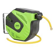 ENROULEUR DE TUYAU D’AIR 13M - VERT