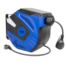 ENROULEUR CABLE ELECTRIQUE - 21M - BLEU