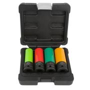 KIT DE 4 EMBOUTS À CHOC POUR LES ROUES EN ALLIAGES LÉGERS, 1/2