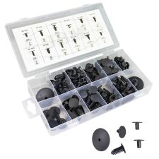 COFFRET CLIPS EN PLASTIQUE DACIA / RENAULT POUR TAPISSERIE 109 CLIPS