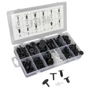 COFFRET CLIPS EN PLASTIQUE MERCEDES-BENZ POUR TAPISSERIE 151 CLIPS