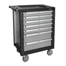 CHARIOT À OUTILS 7 TIROIRS - SANS OUTILS - GRIS