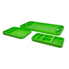 JEU DE PLATEAUX D'OUTILS ANTIDÉRAPANTS FLÉXIBLES 3 PIÈCES