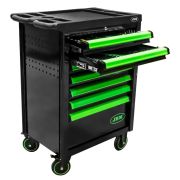 ARMOIRE À 7 TIROIRS, VERTE, AVEC JEU D’OUTILS POUR RÉGLER LA SYNCHRONISATION