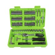 COFFRET D'OUTILS DOUILLES ET EMBOUTS 130 PIÈCES